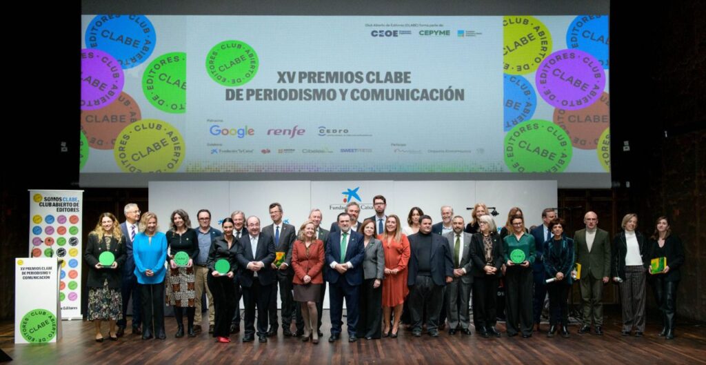 CLABE premia a editores y profesionales del periodismo en la XV edición de sus galardones