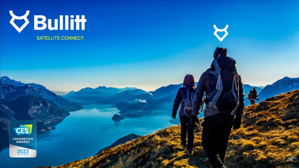 Bullit Satellite Messenger, el servicio OTT de Bullit para mensajería instantánea vía satélite, se estrena en el CES 2023