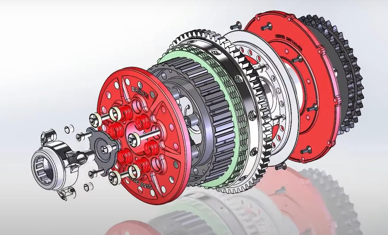 Despiece en 3D de un componente