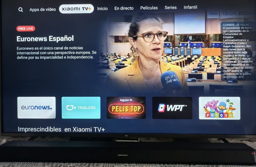 Prueba de la barra de sonido Grundig GSB 910 S/DSB 970