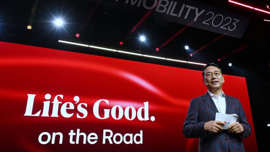 LG presenta su estrategia Taking Life's Good on the Road en el IAA Mobility de Múnich