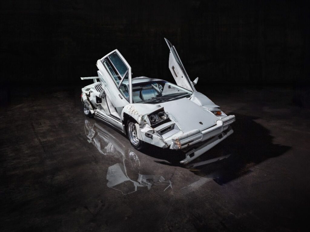 Lamborghini Countach de El Lobo de Wall Street