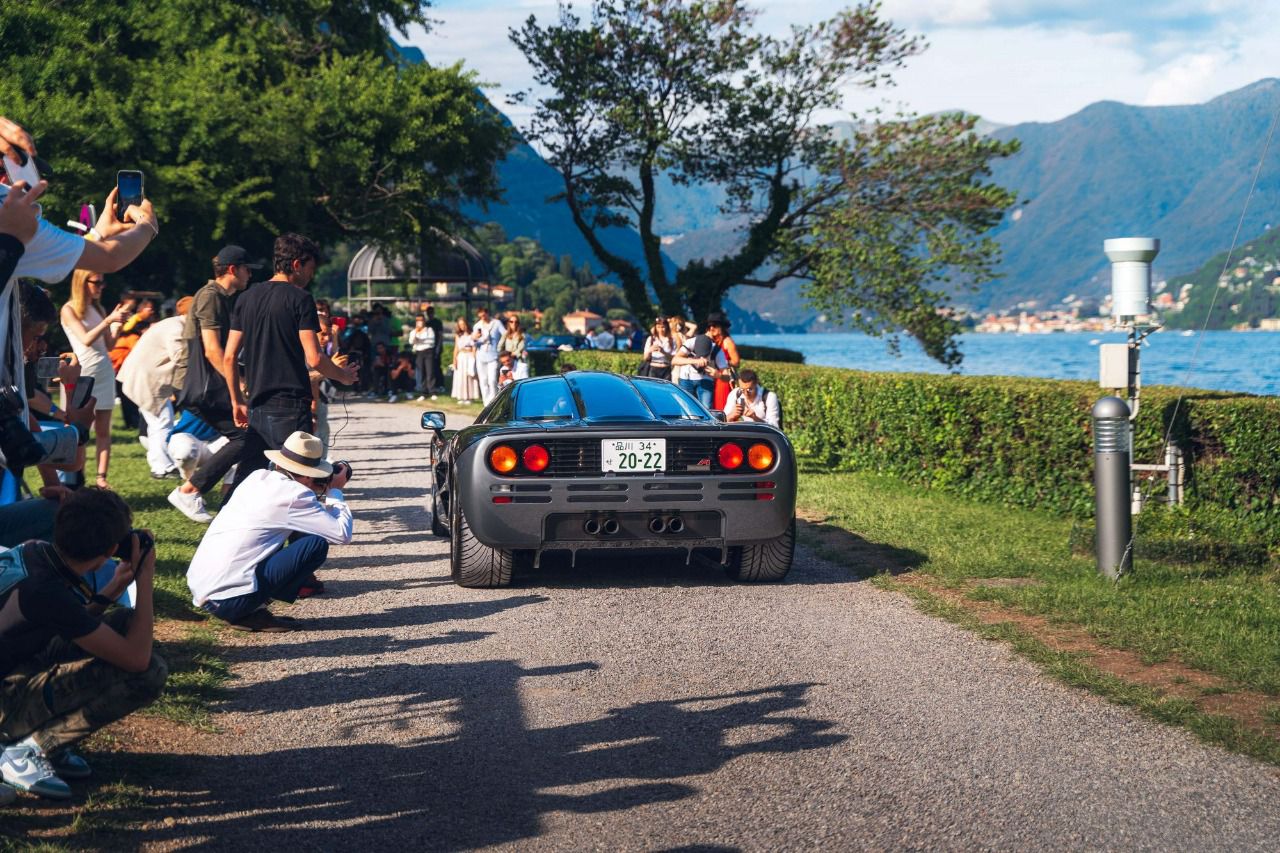 McLaren F1 #043 en Villa Erba (Autor: Jorge El Busto)