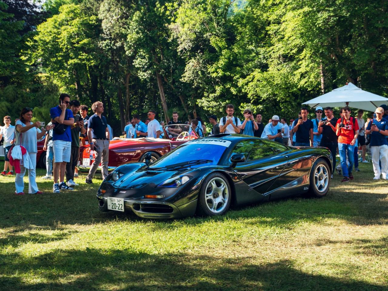 McLaren F1 #043 en Villa Erba (Autor: Jorge El Busto)