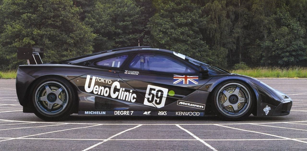 McLaren F1 GTR #01R con la livery final