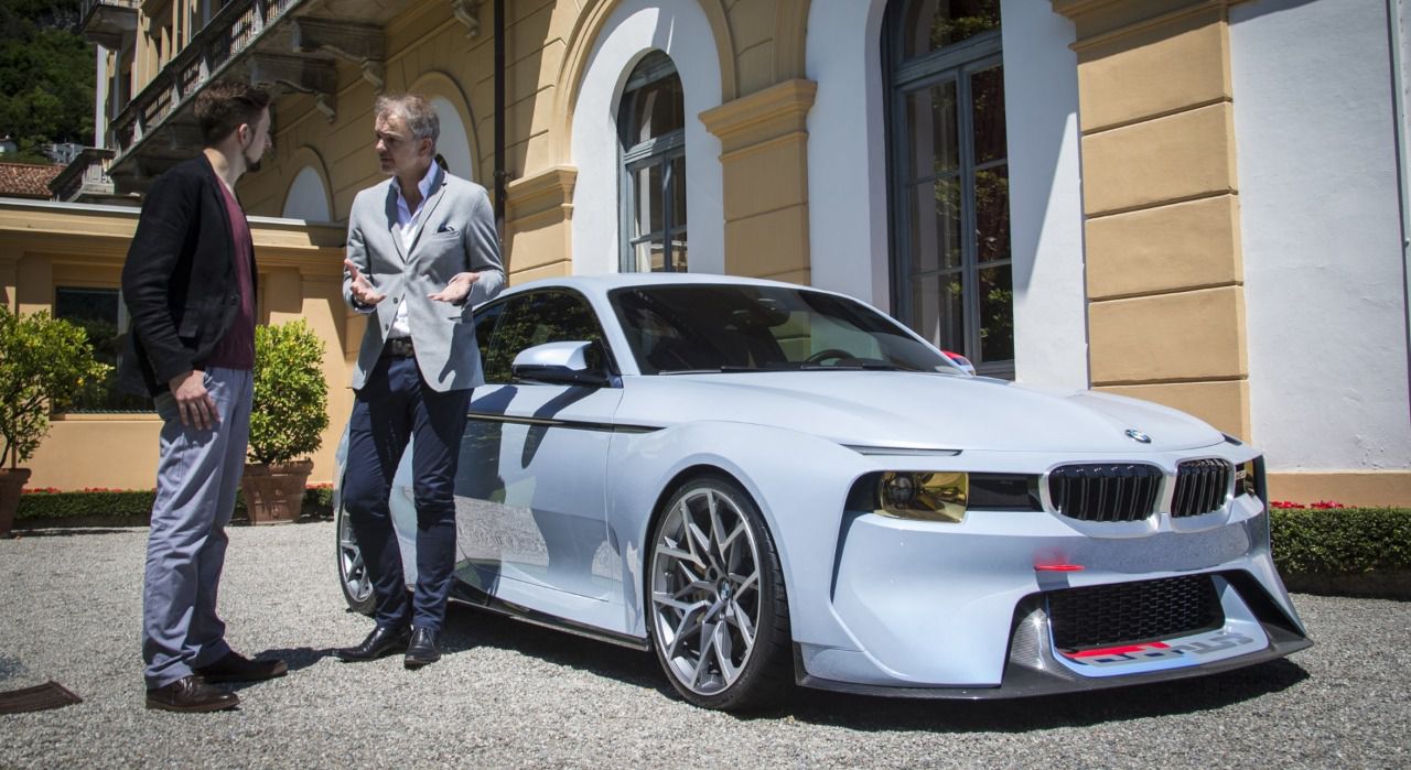 Adrian van Hooydonk desveló el prototipo BMW 2002 Hommage Concept en el Concorso d'Eleganza Villa d'Este de 2016