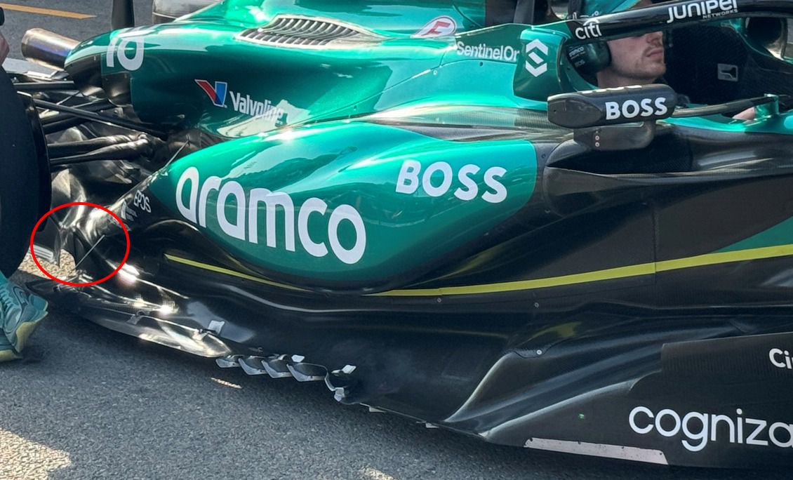 Nueva parte trasera en el AMR24