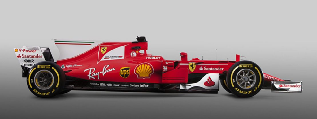 Aleta de Tiburón en el Automovilismo