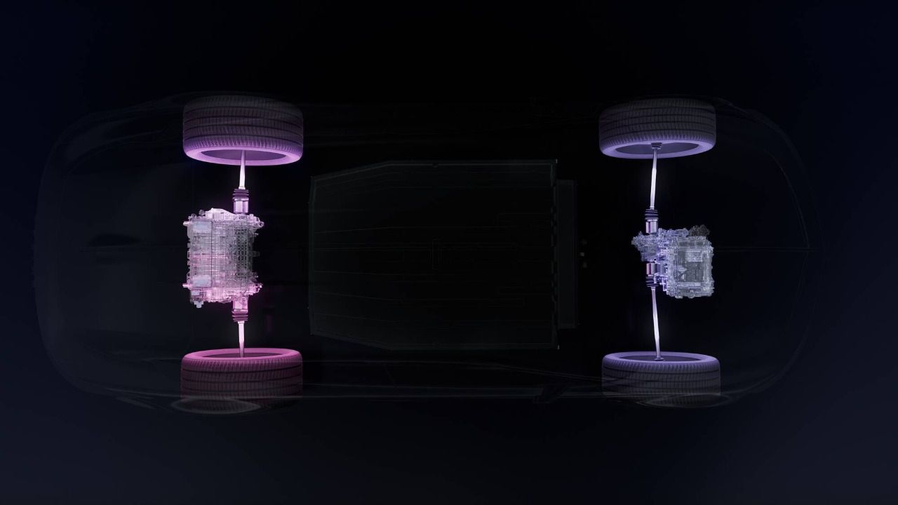 El innovador sistema Active Torque Vectoring gestiona la tracción de cada eje motriz 