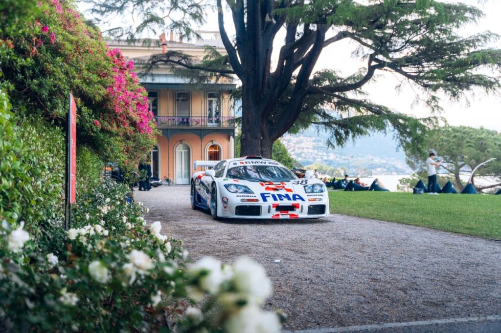 McLaren F1 GTR en Villa Grumello, FuoriConcorso 2024