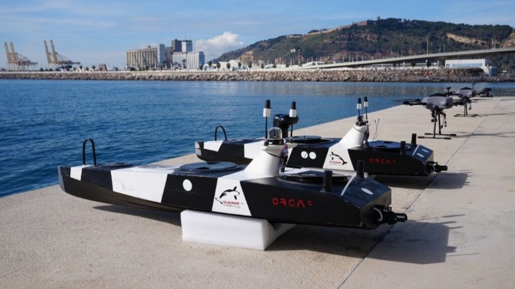 Drones autónomos y 5G: Orange y el Port de Barcelona prueban su viabilidad en la gestión portuaria