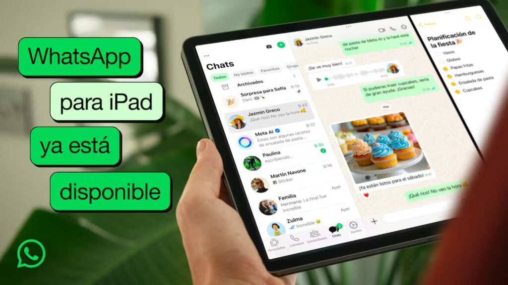 WhatsApp lanza su esperada aplicación nativa para iPad tras más de una década de espera