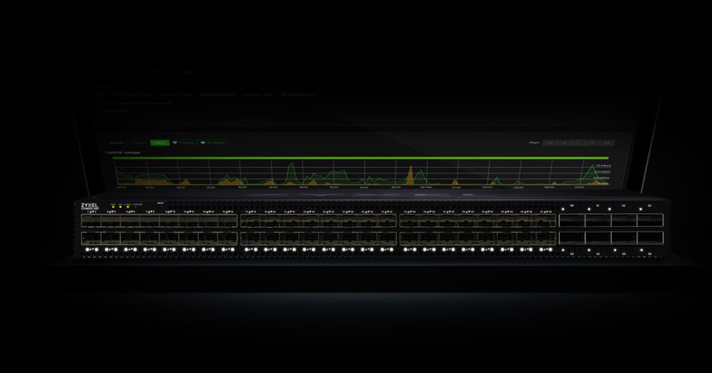 Zyxel lanza un switch de fibra de alto rendimiento con 48 puertos 10G/25G y 8 uplinks de 100G