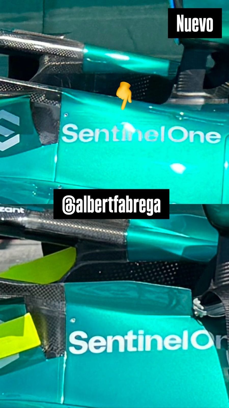 Cambio en la parte final del Halo del AMR25