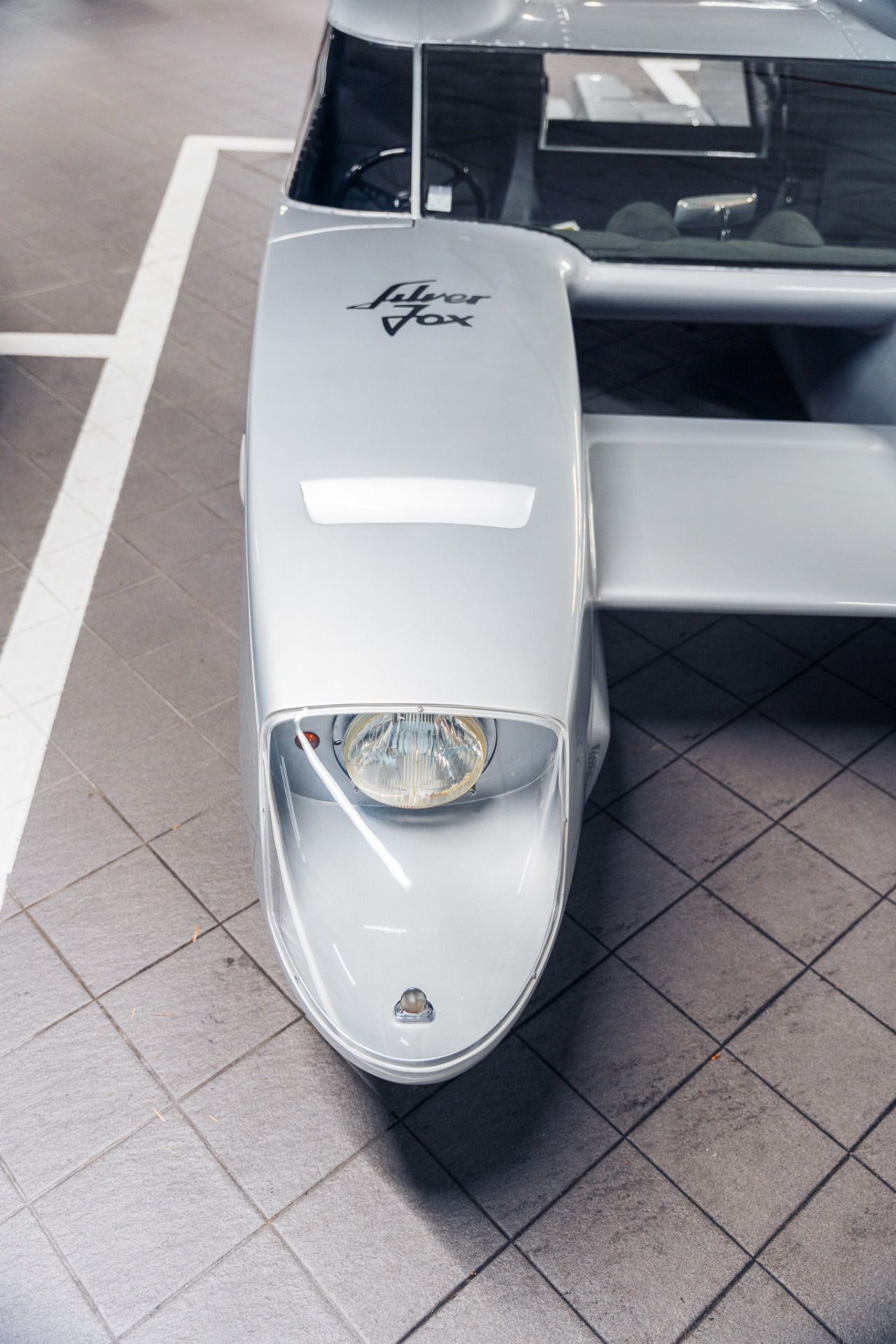 Lateral-cuña del asiento del conductor del OSI Silver Fox (Autor: Alvaro Muro)