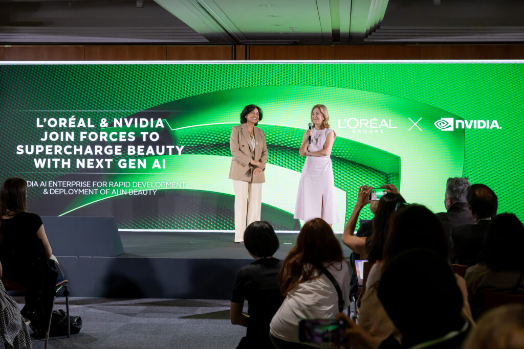 Evento de L'Oréal y NVIDIA sobre inteligencia artificial en belleza