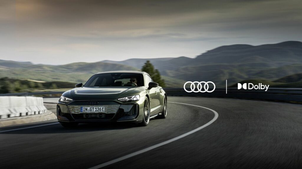 Audi incorporará el sonido inmersivo de Dolby Atmos en sus vehículos
