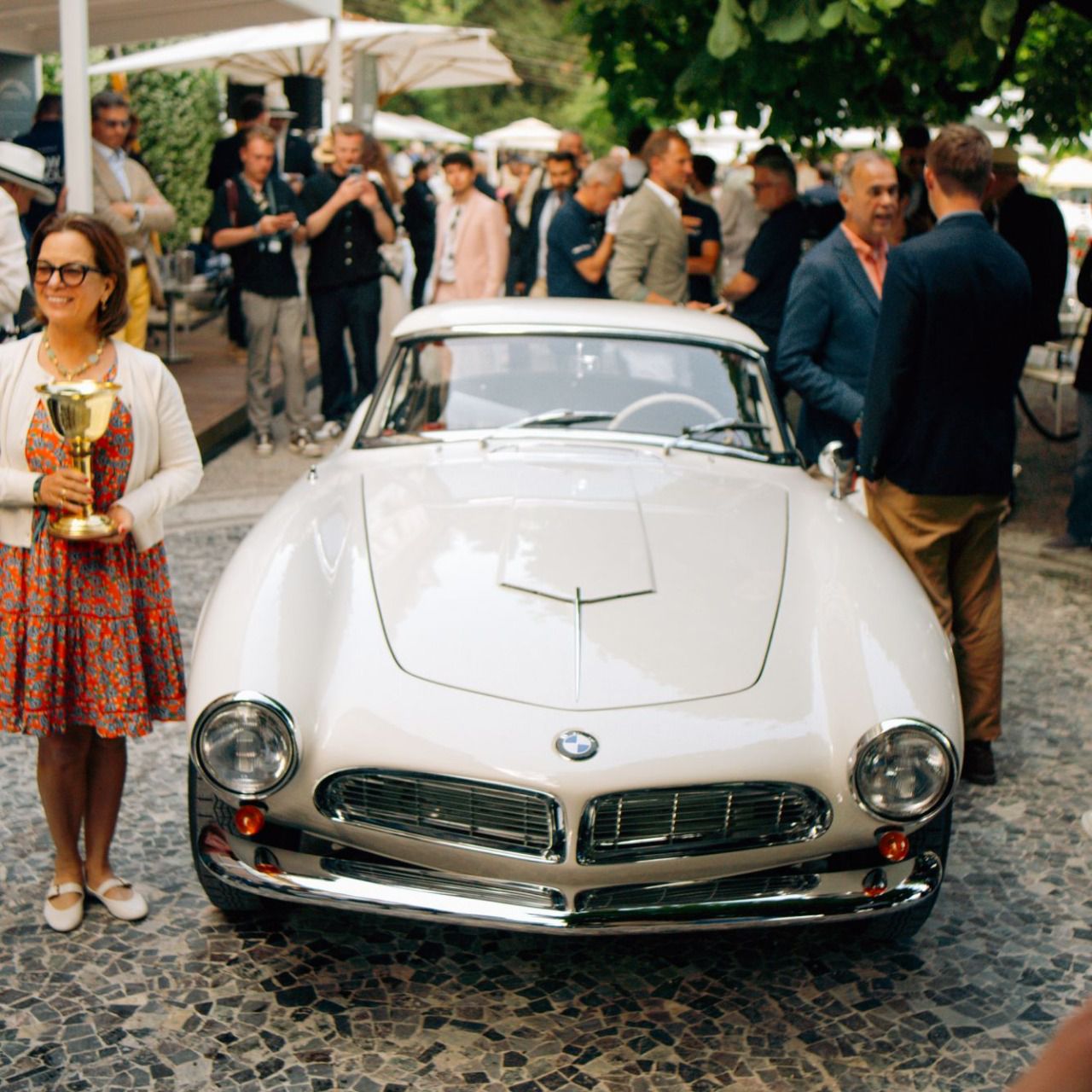 BMW 507 de 1957, ganador de la Coppa d'Oro (Autor: Dominico Lee)