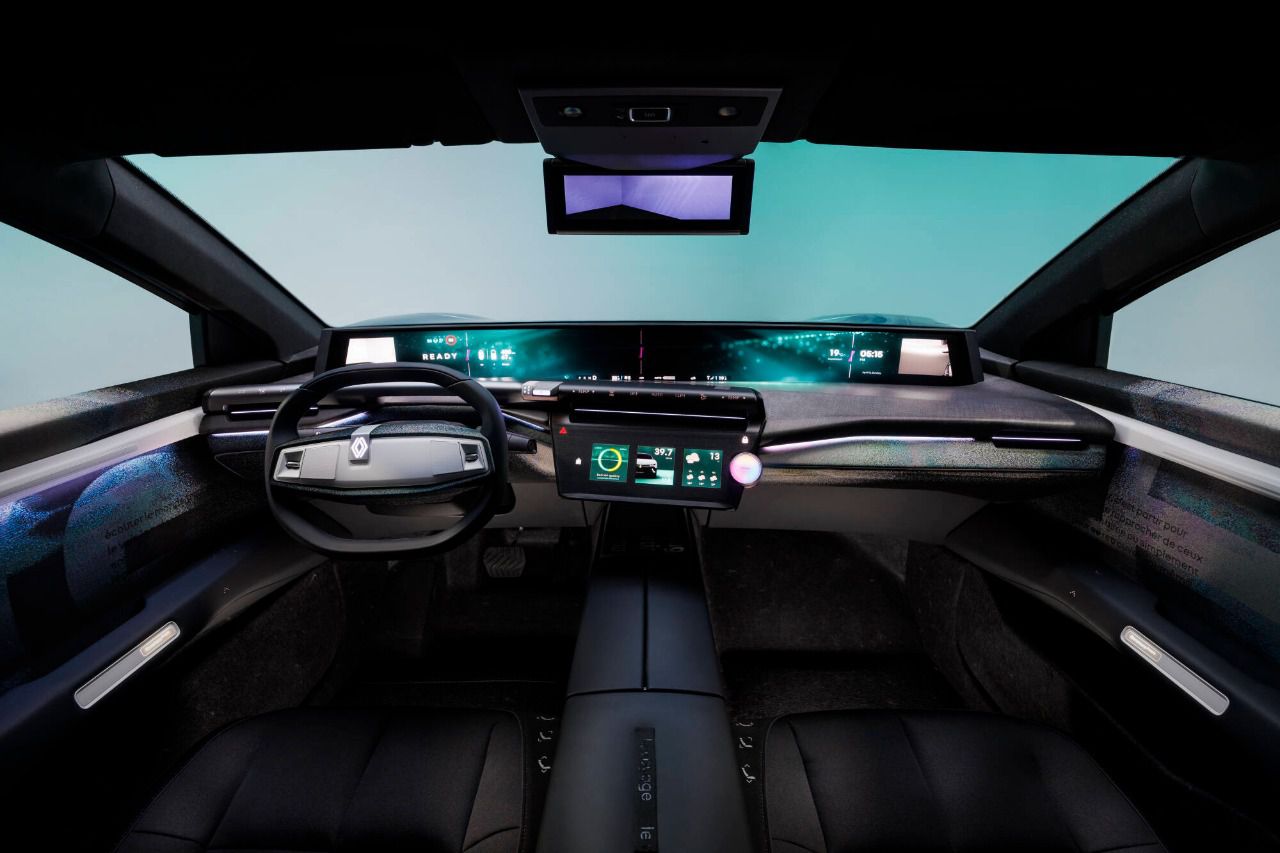 Interior del Renault Emblème