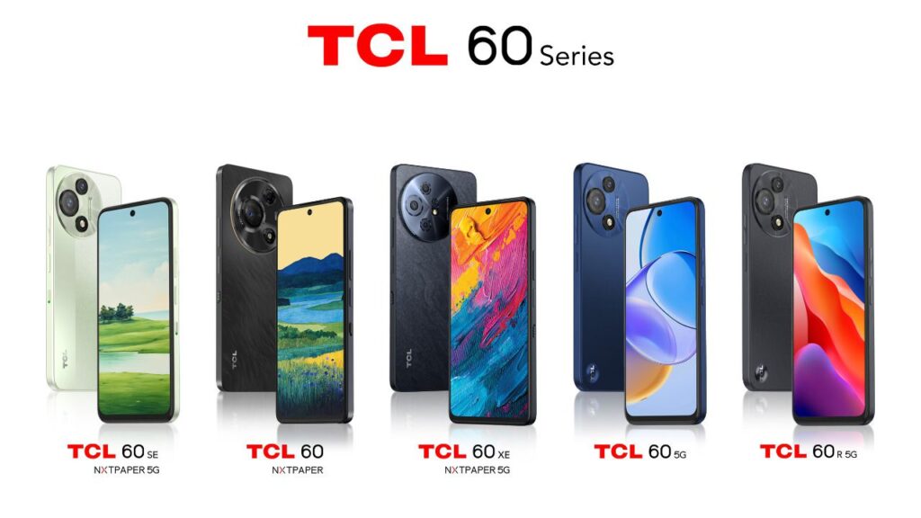 TCL refuerza su apuesta en España con la Serie TCL 60: cinco smartphones para cinco tipos de usuario