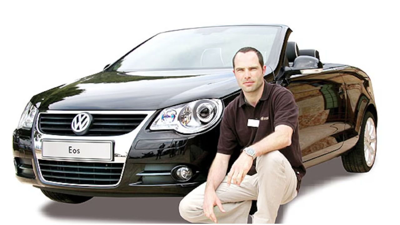 Modelo Volkswagen Eos en el que participó Robert Lesnik en su desarrollo