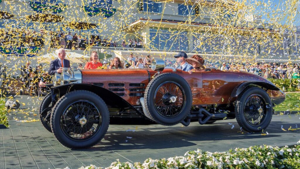 Hispano-Suiza Tulipwood, un coche español hecho de maderada coronado como el mejor en Pebble Beach