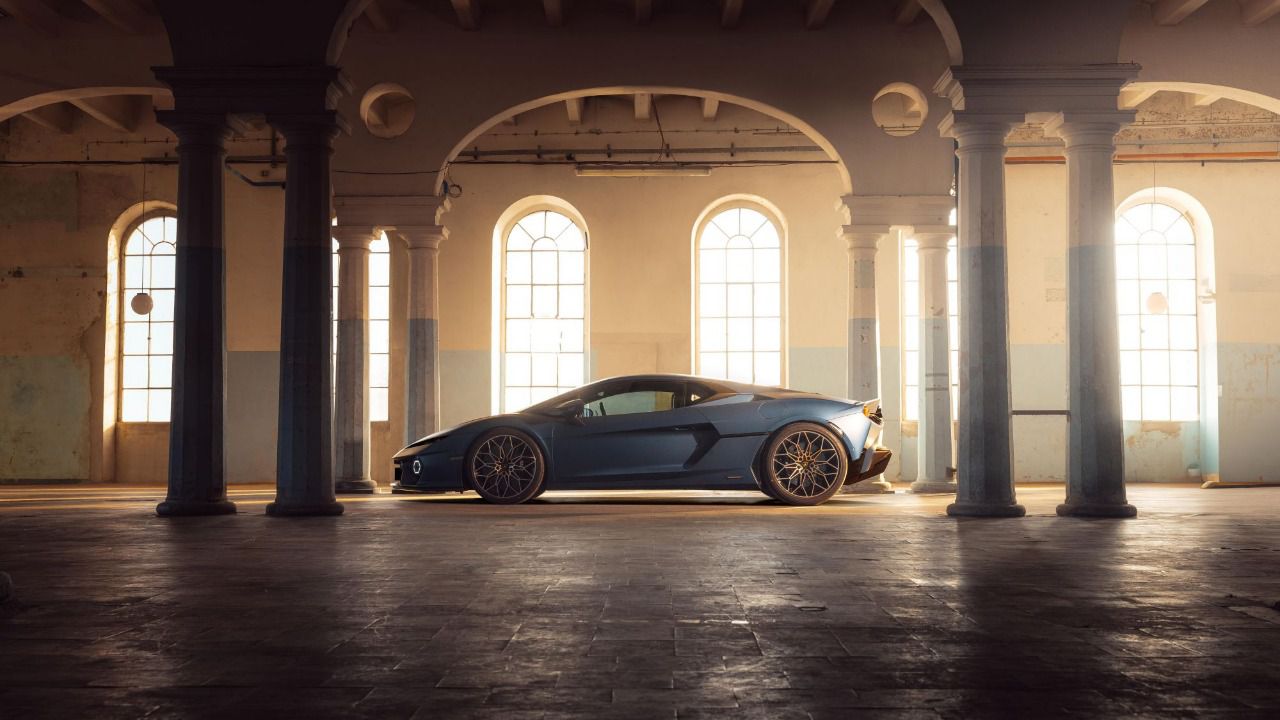 Silueta del Lamborghini Temerario