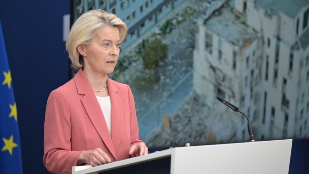 El avión de Von der Leyen sufre un presunto ciberataque ruso a su GPS