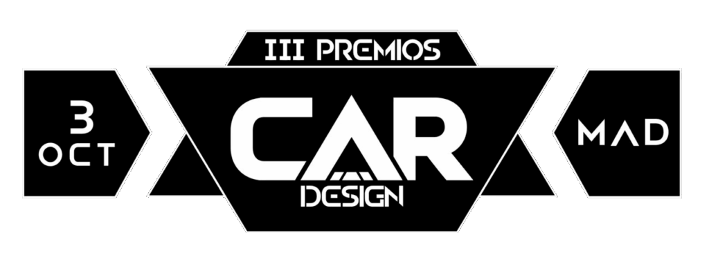 Logo de los III Premios Car Design con fecha y ubicación