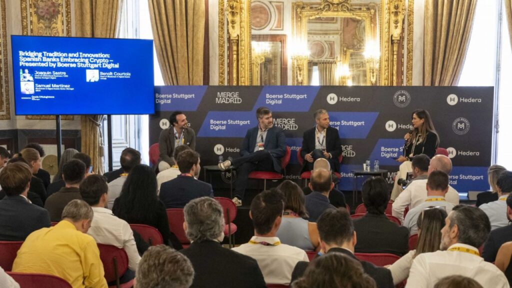 BBVA anuncia en Merge Madrid el lanzamiento de su stablecoin