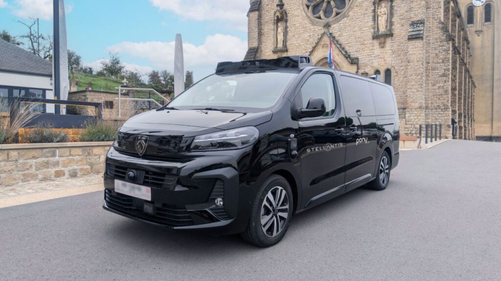 Stellantis y Pony.ai se alían para desarrollar y probar vehículos autónomos de Nivel 4 en Europa