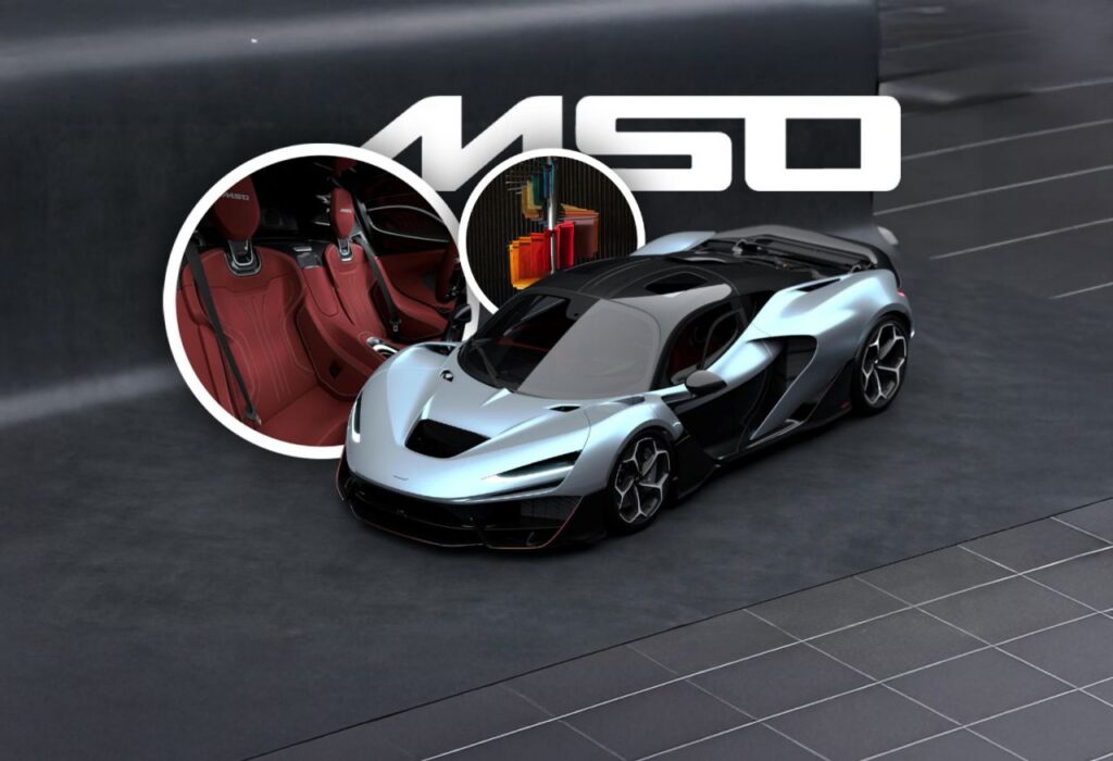 Cómo personalizar tu McLaren W1 con MSO paso a paso