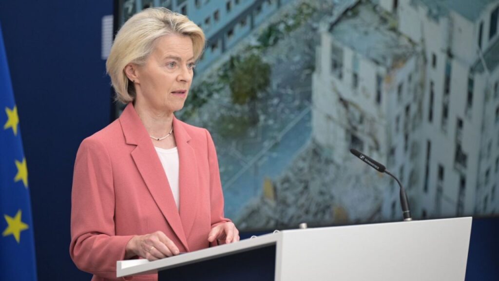 El avión de Von der Leyen sufre un presunto ciberataque ruso a su GPS