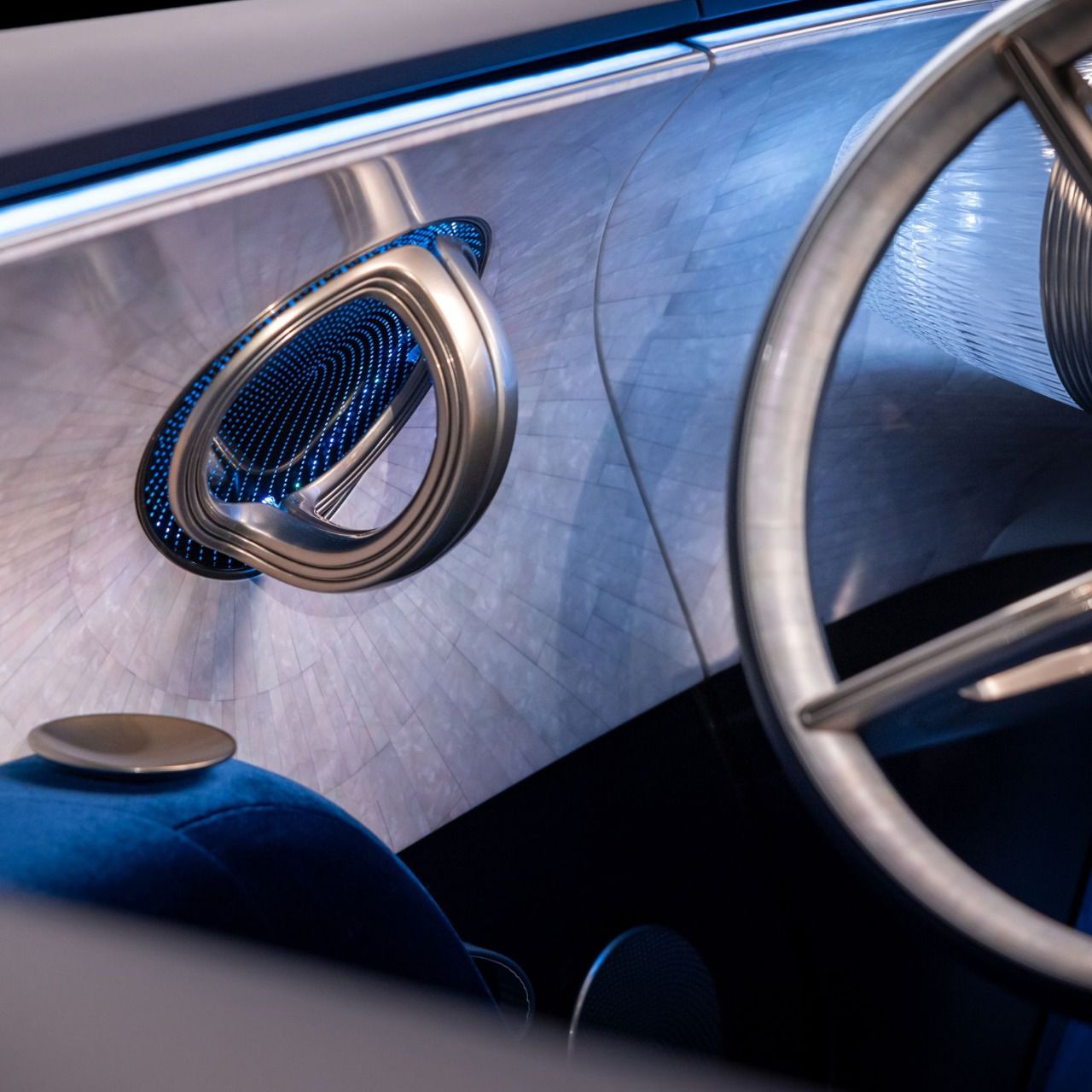 Detalles del interior del nuevo Mercedes Vision Iconic