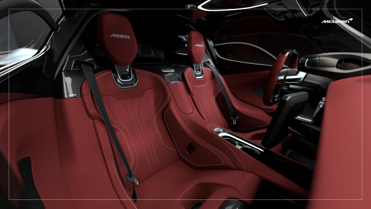 Interior de nuestro McLaren W1