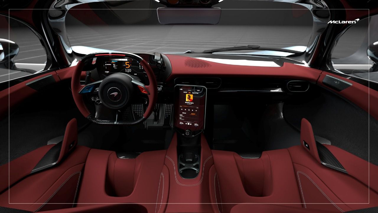 Interior de nuestro McLaren W1