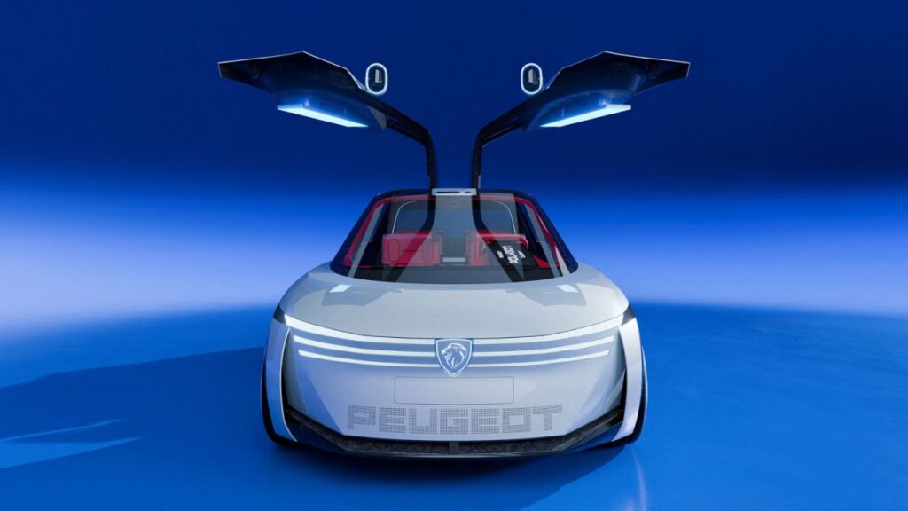 Peugeot Polygon Concept, el futuro del diseño modular y sostenible en coches eléctricos