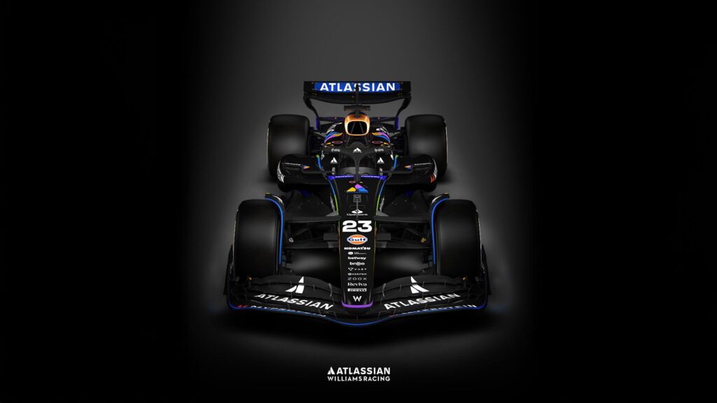 Atlassian Williams F1 presenta su livery especial para Las Vegas