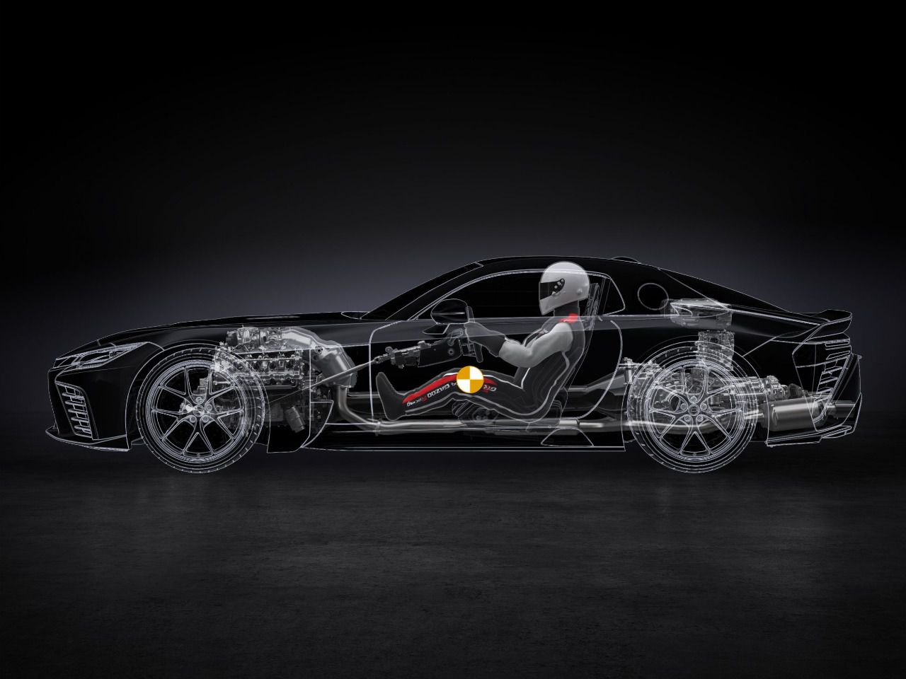 Reparto de pesos y posición del Toyota GR GT