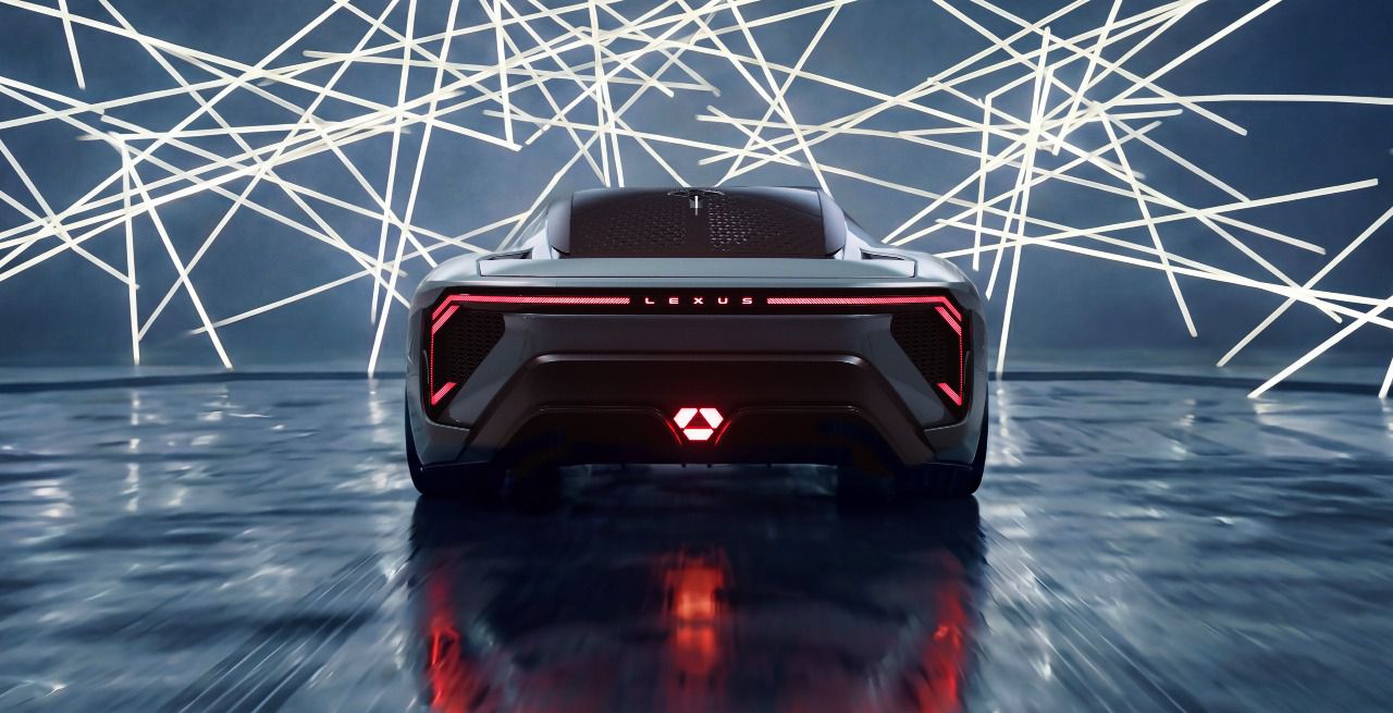 Trasera del Lexus LFA Concept